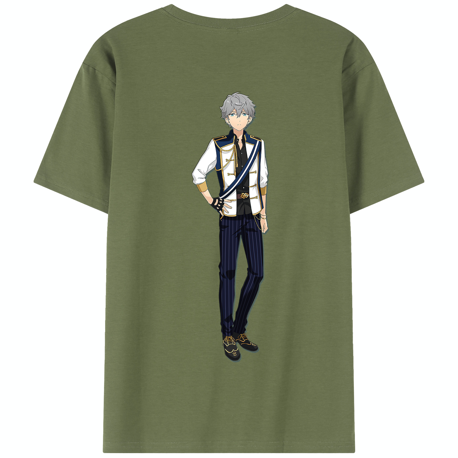 （画像用） あんさんぶるスターズ! Ensemble Stars 綿100％半袖Tシャツ（背面プリント）